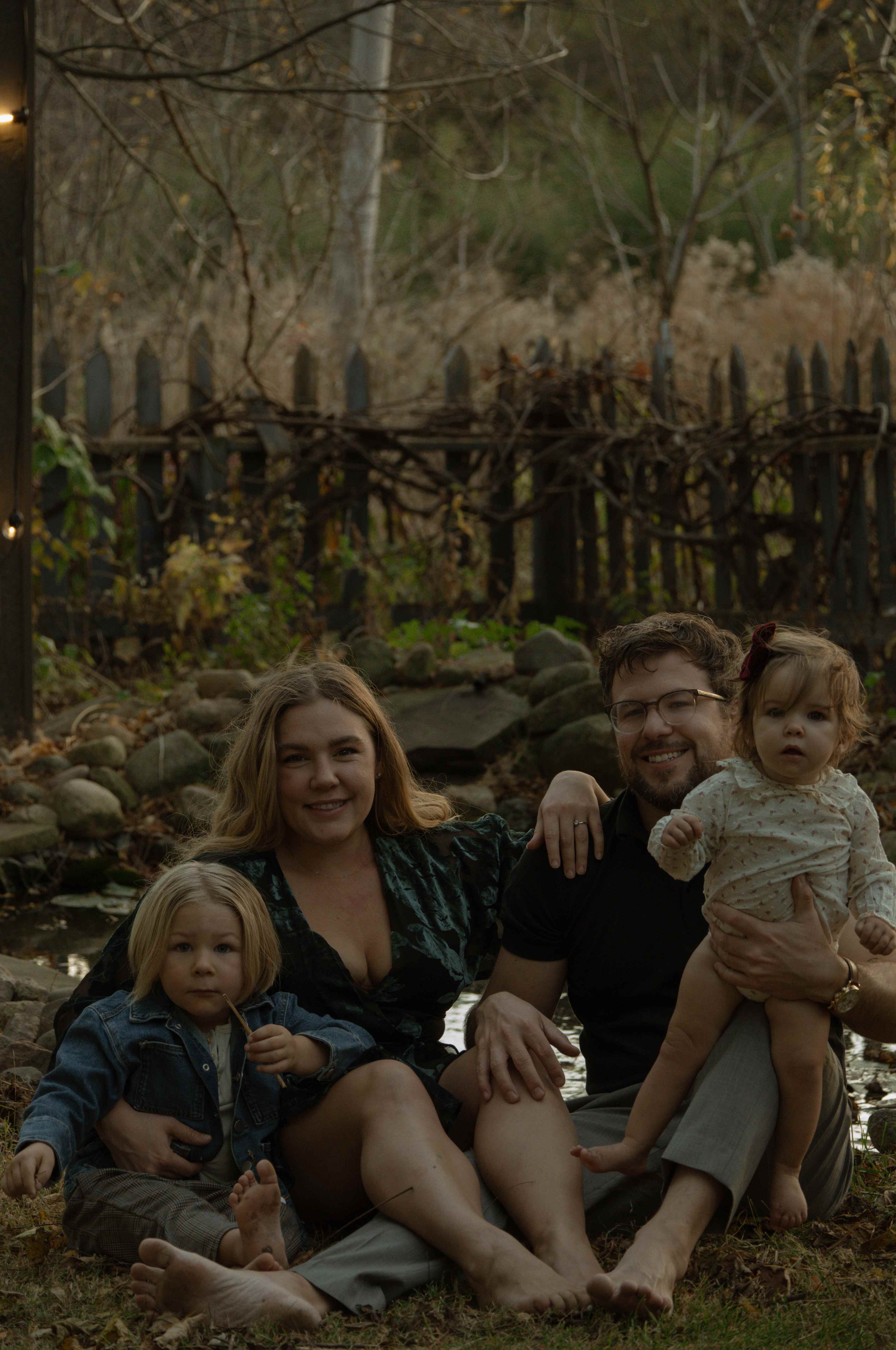 Isaiah Grant and family enjoying time outdoors in Indiana